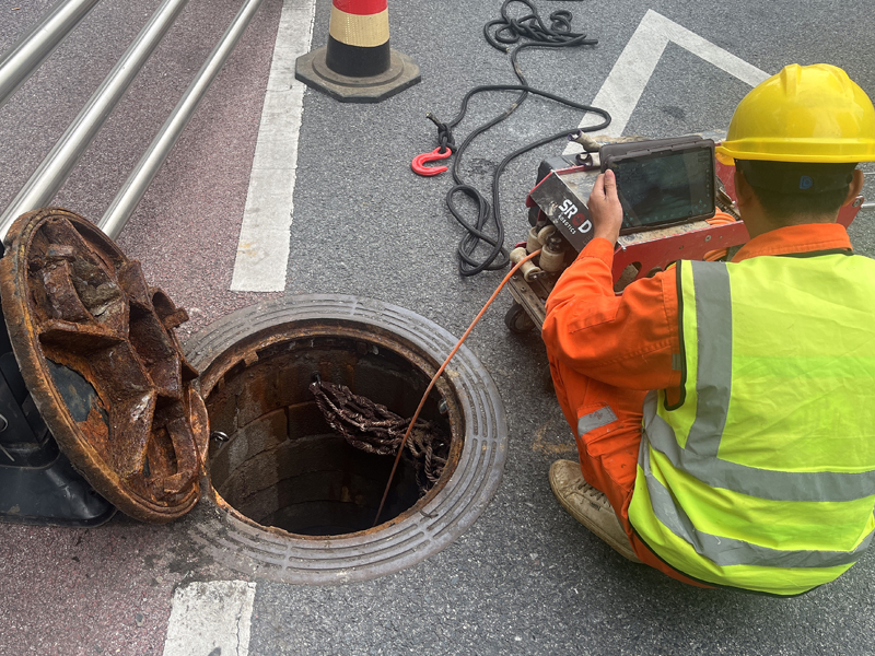 朝天宫市政管道内窥检测